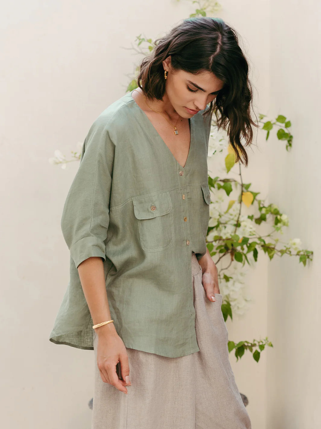 Dune French Linen Shirt