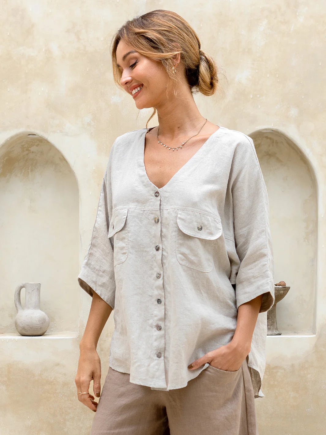 Dune French Linen Shirt